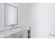 Elegant bathroom featuring a marble countertop and a sleek sink at 2912 W Santiago St # 1901, Tampa, FL 33629
