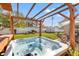 Enjoy this luxurious hot tub under the pergola at 1667 Suffolk Dr, Clearwater, FL 33756