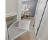 Convenient pull-out storage space under the stairs at 4101 Cortez S Way, St Petersburg, FL 33712