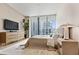 Spacious bedroom with large windows and city views at 1000 Water St # 1103, Tampa, FL 33602