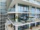Expansive balcony offering stunning city and water views at 1000 Water St # 1103, Tampa, FL 33602