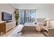 Elegant bedroom offering city views and ample space at 1000 Water St # 1103, Tampa, FL 33602