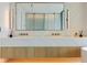 Modern double vanity bathroom with sleek design at 1000 Water St # 1103, Tampa, FL 33602