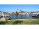 Boats docked at the waterfront at 526 Normandy Rd, Madeira Beach, FL 33708