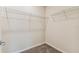 Spacious walk-in closet with wire shelving at 6695 Michael Favor Way, Wesley Chapel, FL 33545