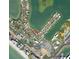 Aerial map view shows home's location near waterfront, park, and other amenities at 15301 Harbor Dr, Madeira Beach, FL 33708