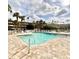 Inviting community pool area with plenty of deck space for sunbathing at 6495 Shoreline Dr # 8502, St Petersburg, FL 33708