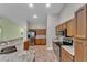 Kitchen with stainless steel appliances and granite countertops at 2857 Brewster Rd, North Port, FL 34288