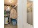 Small closet with shelving and hanging space at 12760 Indian Rocks Rd # 1071, Largo, FL 33774
