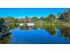 Waterfront property with a gazebo and private dock at 10931 Clara Ln, St Petersburg, FL 33708