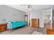 Bedroom with twin bed and ensuite bathroom at 8378 Gibralter St, Spring Hill, FL 34608