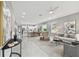 Open living room and kitchen with modern finishes and lots of natural light at 2921 Sanchez St, Tampa, FL 33605