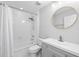 Bathroom offers an alcove shower and a single sink vanity at 5902 Yeats Manor Dr, Tampa, FL 33616