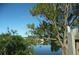 Scenic view of a tranquil lake with lush greenery at 4015 Glissade Dr, New Port Richey, FL 34652