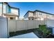 Private backyard with a fence and small patio at 2444 Foggy Creek Cir, Clearwater, FL 33764