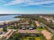 Aerial view of a community offering lake views and resort-style amenities at 9209 Seminole Blvd # 91, Seminole, FL 33772