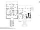 Floor plan showing a three bedroom, three bathroom house at 339 55Th Ave, St Pete Beach, FL 33706