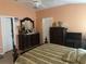 Main bedroom with double dresser and closet at 6812 Aramon Ct, Wesley Chapel, FL 33545