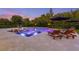 Resort-style pool with seating and umbrellas at 8414 Dunham Station Dr, Tampa, FL 33647