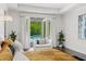 Main bedroom with French doors leading to the pool area at 8414 Dunham Station Dr, Tampa, FL 33647