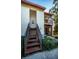 Exterior view of staircase leading to condo entrance at 3455 Countryside Blvd # 52, Clearwater, FL 33761