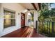 Condo balcony with view of surrounding landscape at 3455 Countryside Blvd # 52, Clearwater, FL 33761