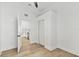 Bright bedroom with wood flooring and a closet at 1106 W La Salle St, Tampa, FL 33607
