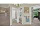 Bathroom with shower, toilet, and vanity at 1214 Bolivar Ct, Dunedin, FL 34698