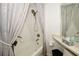 Bathroom features a shower/tub combo and updated fixtures at 6575 99Th N Way # 22201, St Petersburg, FL 33708