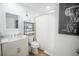 Clean bathroom with white vanity and bathtub at 1515 Pinellas Bayway S # B28, Tierra Verde, FL 33715