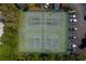 Two well-maintained tennis courts in the community at 1515 Pinellas Bayway S # B28, Tierra Verde, FL 33715