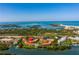 Aerial view of condo community near the ocean at 1515 Pinellas Bayway S # B28, Tierra Verde, FL 33715