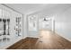 Open living room with French doors leading to patio at 3121 Briar St, Wesley Chapel, FL 33543