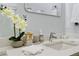 Clean bathroom with double vanity and modern amenities at 5221 Chaney Ter, Port Charlotte, FL 33981