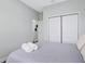 Bright bedroom with a comfortable bed and large closet at 5221 Chaney Ter, Port Charlotte, FL 33981