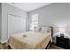 Well-lit bedroom with neutral decor and ample closet space at 5221 Chaney Ter, Port Charlotte, FL 33981