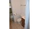 Bathroom with toilet, vanity, and shower at 11003 N 27Th St, Tampa, FL 33612