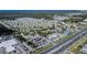 Wide aerial showcasing the community and locale at 10801 Fillmore Ave, Port Richey, FL 34668