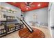 Fun ' bedroom with bunk beds and a slide at 120 Brightwater Dr # 2, Clearwater Beach, FL 33767