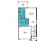 Two-story home floor plan featuring 4 bedrooms, 3 bathrooms, and a 2-car garage at 31046 Pendleton Landing Cir, Wesley Chapel, FL 33545
