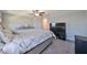 Main bedroom with large TV and plenty of space at 928 Royal Empress Dr, Ruskin, FL 33570