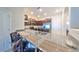 Modern kitchen with stainless steel appliances and granite counters at 928 Royal Empress Dr, Ruskin, FL 33570
