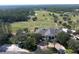 Aerial view of clubhouse near the golf course at 4716 Hickory Oak Dr, Brooksville, FL 34601
