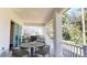 Outdoor patio with seating and a grilling station at 4716 Hickory Oak Dr, Brooksville, FL 34601