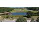 Aerial view of golf course and pond at 4716 Hickory Oak Dr, Brooksville, FL 34601