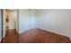 Bedroom with hardwood floors and closet space at 2690 Coral Landings Blvd # 722, Palm Harbor, FL 34684