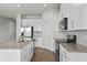 Modern kitchen featuring granite countertops and stainless steel appliances at 8852 Prairie Creek Dr, New Port Richey, FL 34655