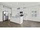 Modern kitchen with stainless steel appliances and granite countertops at 8852 Prairie Creek Dr, New Port Richey, FL 34655