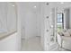 Bright entryway with white walls and glass doors at 18906 Indian Rock Pl, Lakewood Ranch, FL 34211