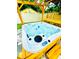 Clean and modern hot tub with pergola cover at 2658 48Th S St, Gulfport, FL 33711